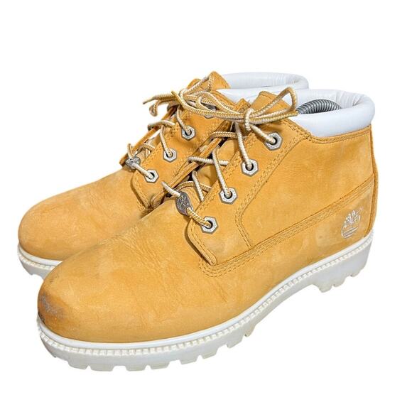 Vintage Timberland™ WATERPROOF Nellie Chukka Boots Nubuck Leather‎ Womens 8 - Picture 1 of 8